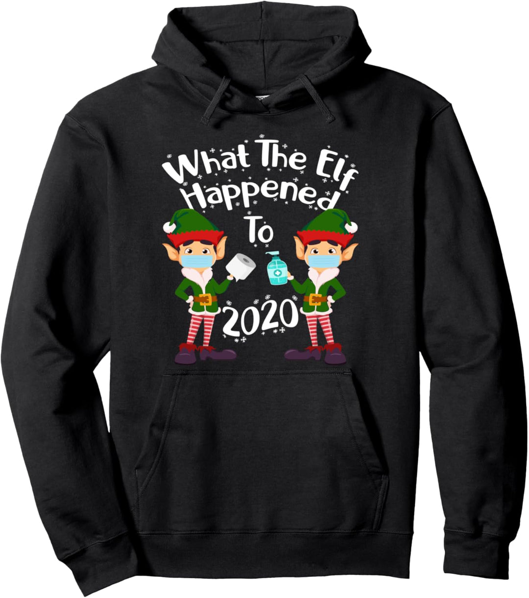 Was der Elf mit 2020 passiert ist - Lustige Weihnachten Pullover Hoodie