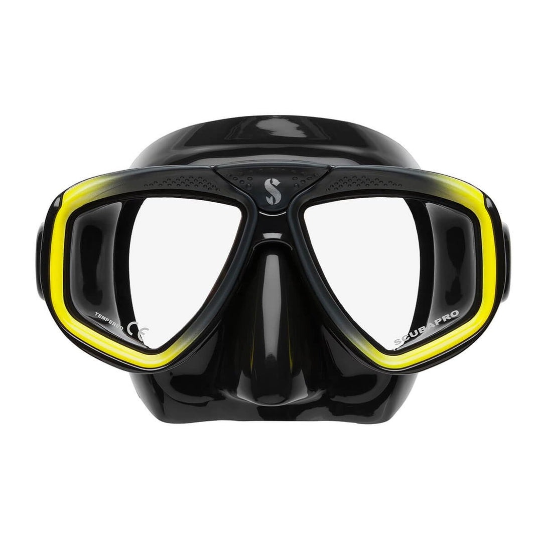 SCUBAPRO Zoom EVO Tauchmaske schwarz/gelb, schwarz/gelb