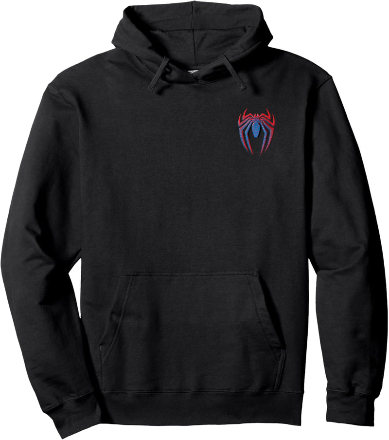 Marvel Spider-Man Corner Spider Logo Pullover Hoodie