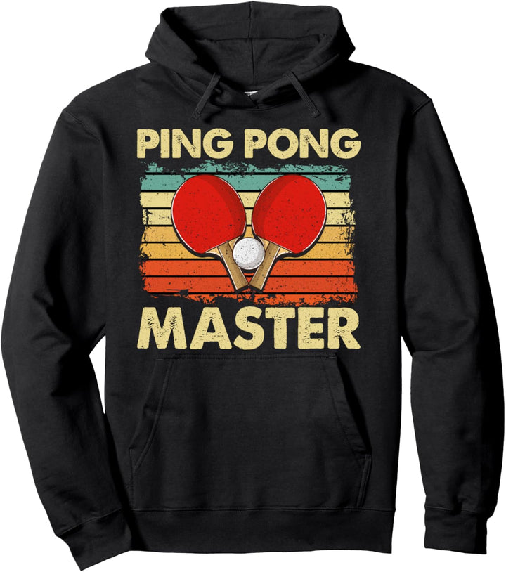 Ping Pong Master Table Tennis Pingpong Players Pullover Hoodie