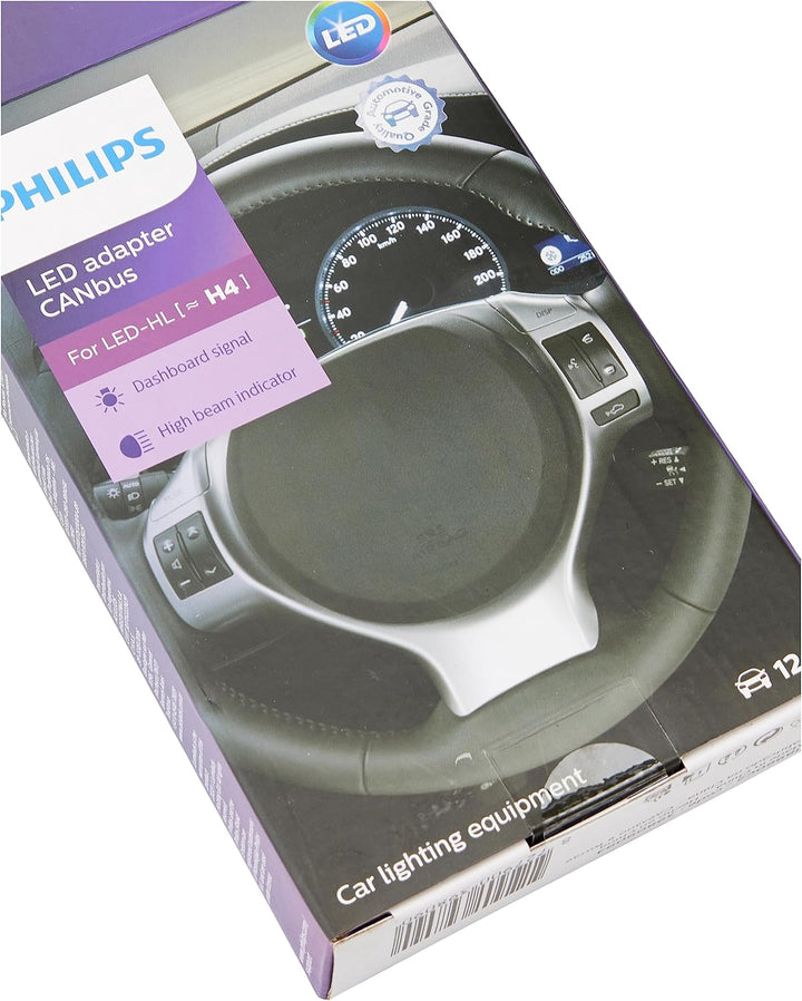Philips 18960C2 CANbus LED Adapter H4, Anzahl 2 Single H4, Single H4
