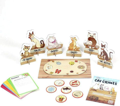Thinkfun Cat Crimes Who's to Blame Logic Challenge-Spiel für Kinder ab 8 Jahren – Gehirnaufgabe Katz