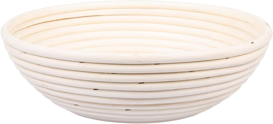 Sallys Gärkorb zum Brotbacken - aus Nachhaltigem Rattan inkl. Leineneinlage 30 °C waschbar, für Brot