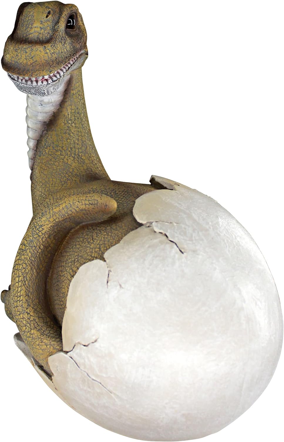 Design Toscano Baby Brachiosaurus in Ei, Figur Dino, Dino