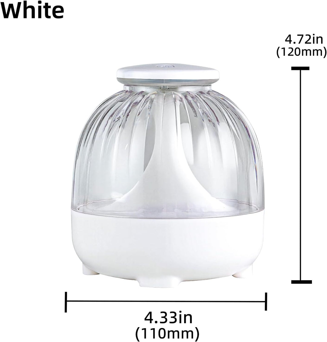 650 ml USB-Luftbefeuchter für Schlafzimmer, kühler Nebel, Luftbefeuchter, leiser Luftbefeuchter, USB