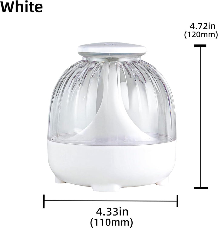 650 ml USB-Luftbefeuchter für Schlafzimmer, kühler Nebel, Luftbefeuchter, leiser Luftbefeuchter, USB