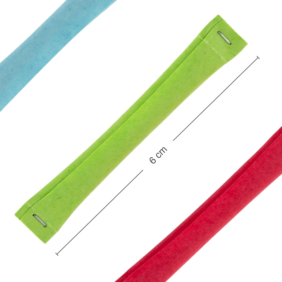 Herlitz Nieten, farbig sortiert, bedruckt mit lustigen Sprüchen, 500 Stück 500 Nieten, 500 Nieten