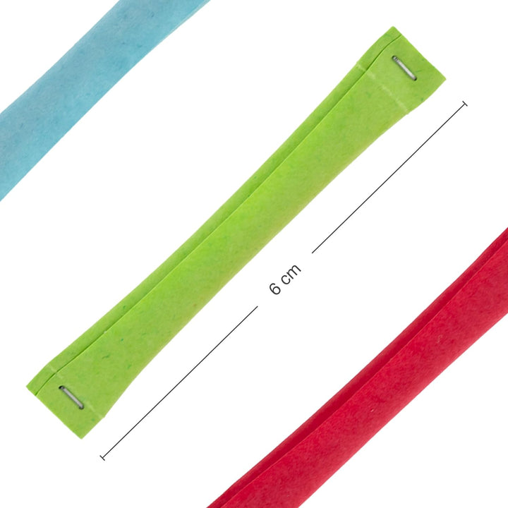 Herlitz Nieten, farbig sortiert, bedruckt mit lustigen Sprüchen, 500 Stück 500 Nieten, 500 Nieten