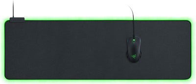 Razer Goliathus Extended Chroma - Extra grosse weiche XXL Gaming Maus-Matte mit RGB Beleuchtung (Kab
