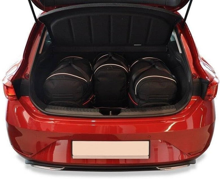 KJUST Dedizierte Reisetaschen 4 stk kompatibel mit SEAT LEON IV (KL1) 2020+ Car Bags