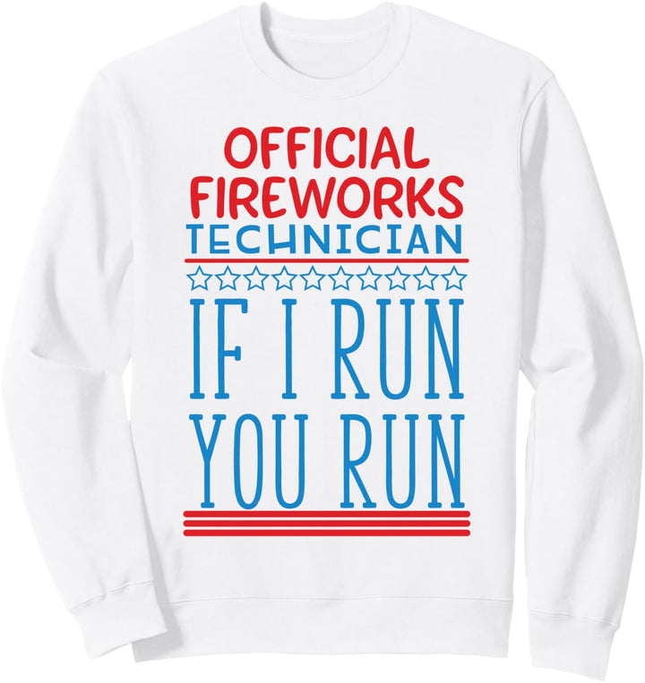 Lustige 4. Juli Trinkparty Sweatshirt