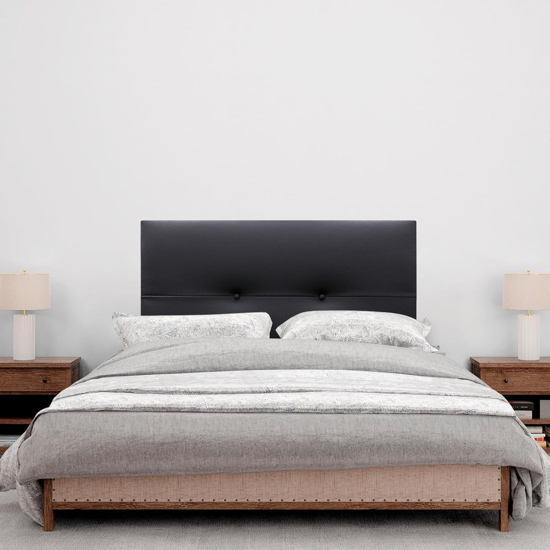 DHOME Kopfteil aus Kunstleder oder Stoff AQUALINE Pro Kopfteil Polsterkopfteil Luxusbett (Kuntsleder