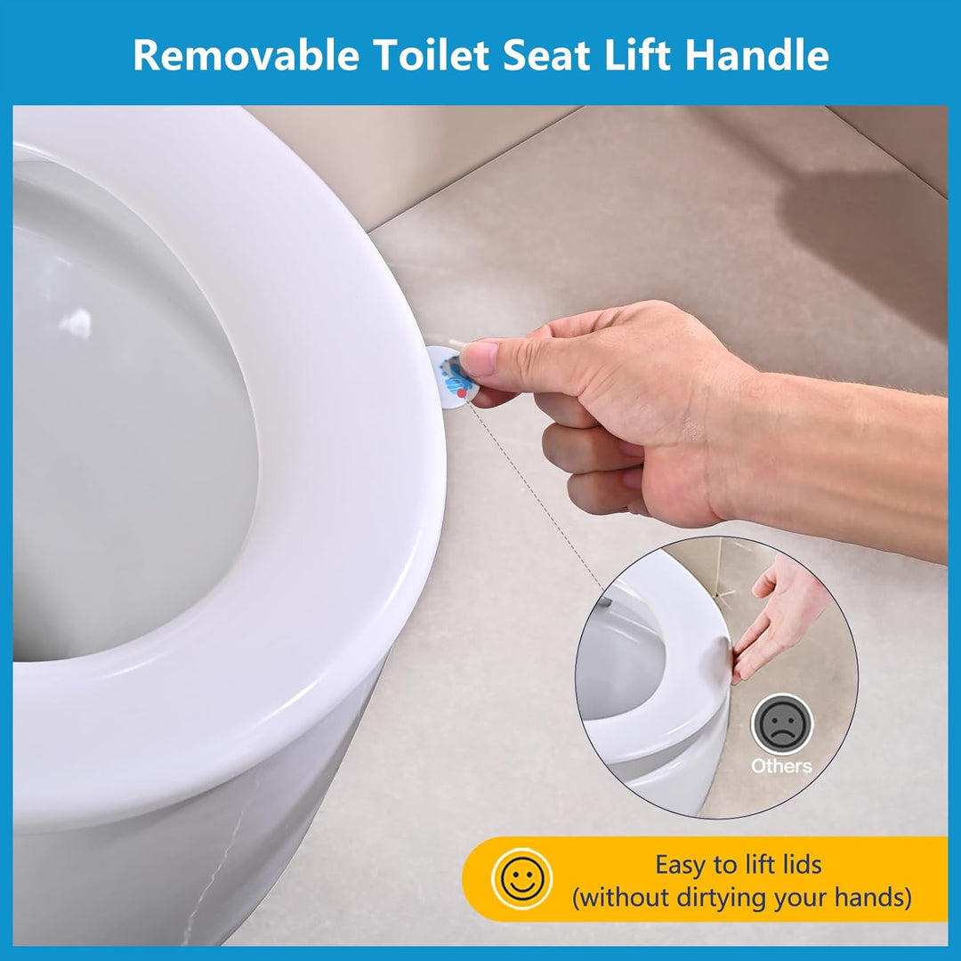 YEAUPE PRO Toilettendeckel mit Absenkautomatik, WC Sitz UV-beständig, klodeckel mit Quick-Release-Fu