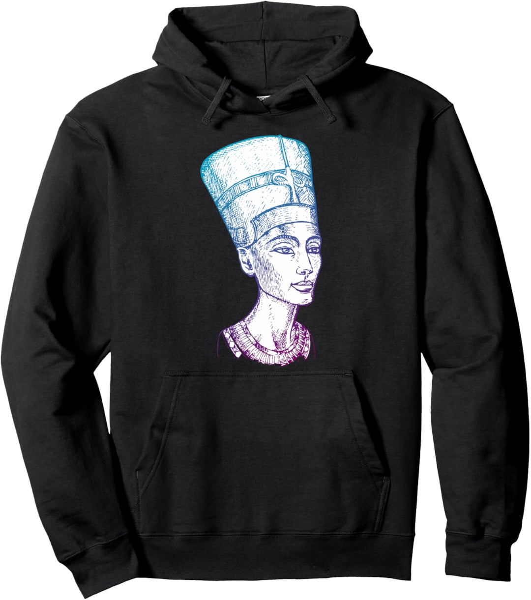 Queen Nefertari | Ancient Egypt Pullover Hoodie