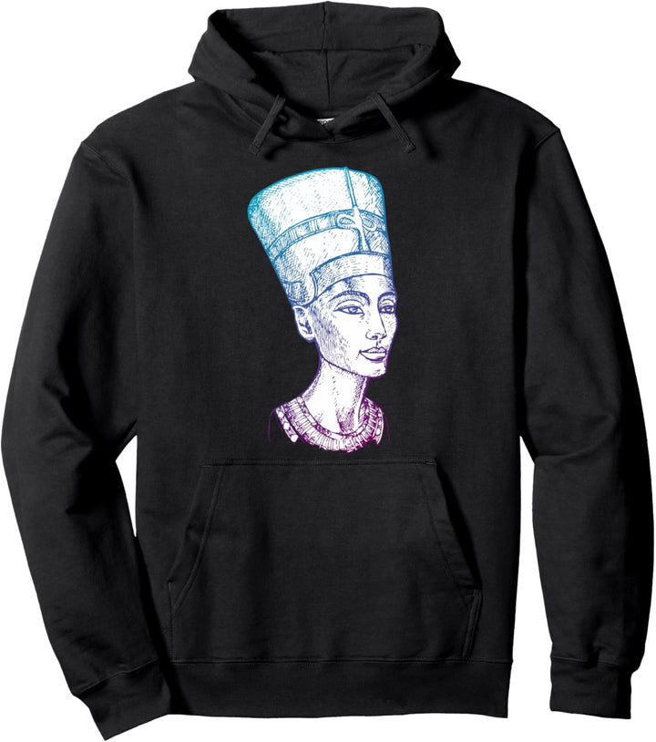 Queen Nefertari | Ancient Egypt Pullover Hoodie