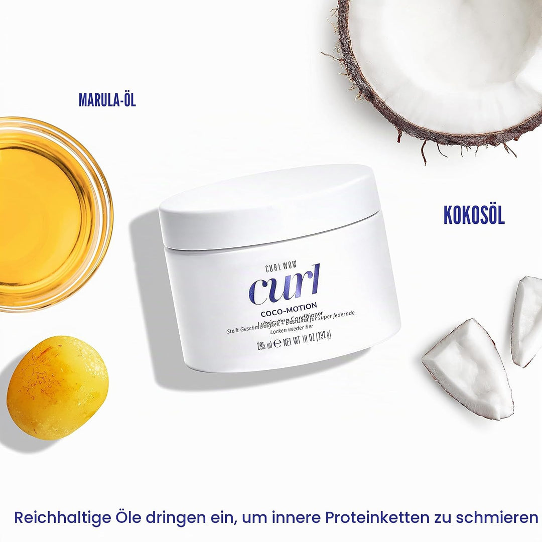 Color Wow Locken Conditioner, Anti-Frizz Curl Wow "Coco-Motion" Conditioner, Spülung definiert & stä