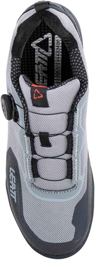 Leatt Herren 6.0 Shoes ClipCycling Shoe 42.5 EU Titanium, 42.5 EU Titanium