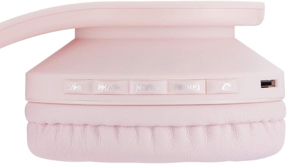 PowerLocus Bluetooth Kopfhörer Kinder, Kinderkopfhörer Over-Ear mit 85dB Lautstärkebegrenzung, Faltb