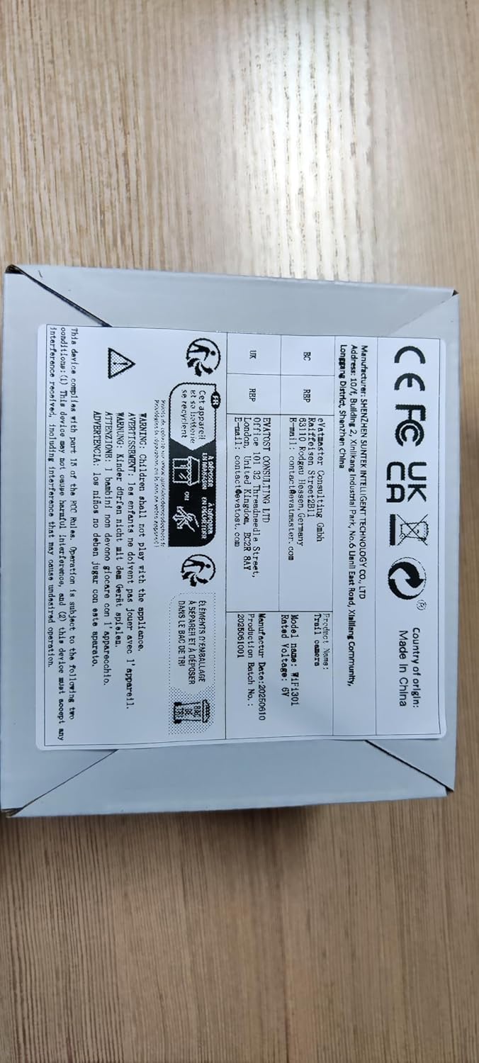 Wildkamera WLAN mit Handyübertragung App 24MP/1296P, WiFi Bluetooth Wildtierkamera mit Nachtsicht Be