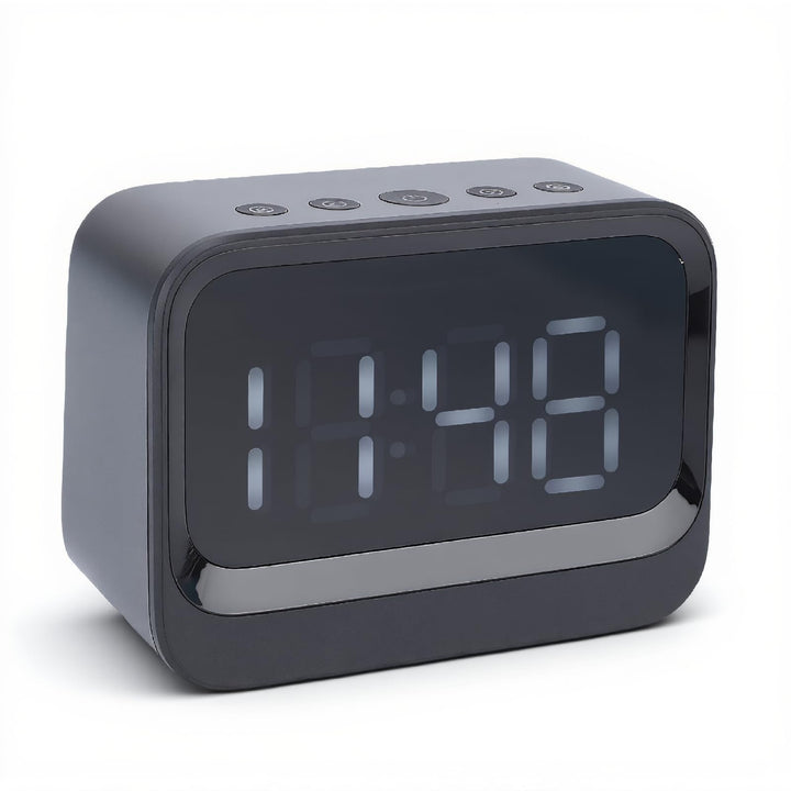 ASHATA Digitaler Wecker mit -Lautsprecher, LED Digital Clock -Lautsprecher mit Grossem LED -Display