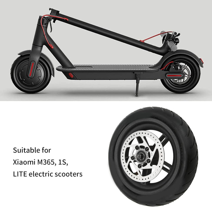 BuyWeek Elektroroller Hinterrad für Xiaomi M365/1S/Lite, 8,5 Zoll E-Scooter Hinterrad Aufblasbare Re