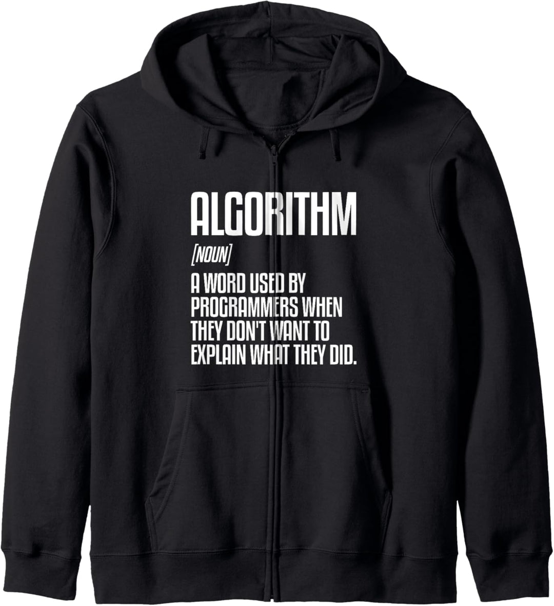 Algorithm Definition Coding Informatik Programmierer Kapuzenjacke
