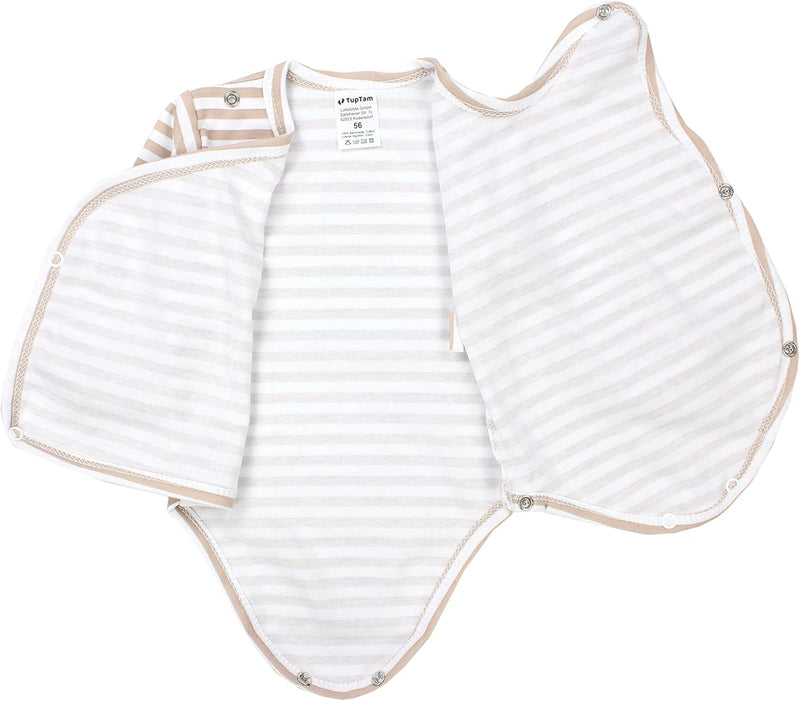 TupTam Baby Unisex Langarm Wickelbody im 5er Set 50 Mädchen 8, 50 Mädchen 8