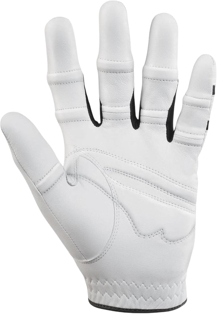 Bionic Herren-Golfhandschuh mit natürlicher Passform, Weiss S Links, S Links
