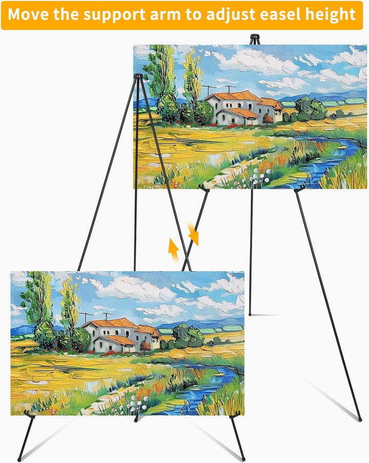 Künstler Staffelei Stand,160cm Verstellbares Stativ Tisch Kunst Leinwand Malerei Display,Tragbar fal