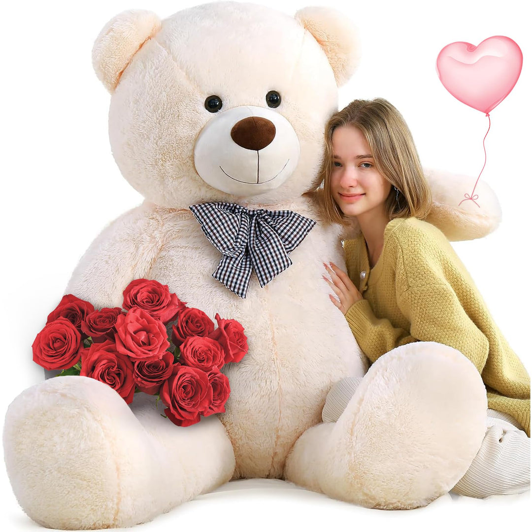 MorisMos 150cm riesen Teddy XXXL, weich gross teddybär XXL,süss kuschelbär plüschbär Freundin Mädche