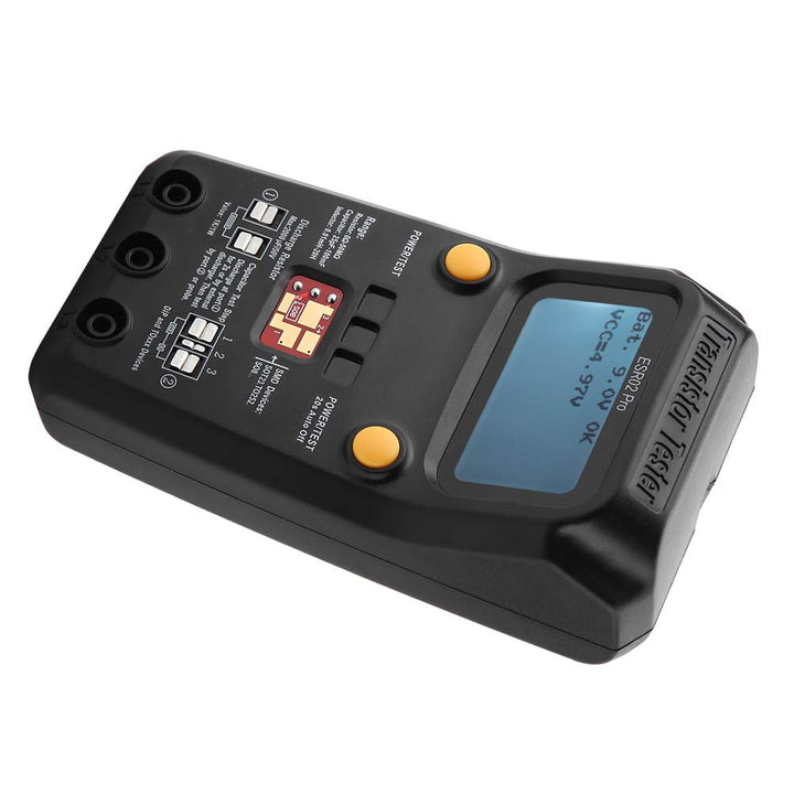 ESR02 Transistor Tester SMD-Chip-Komponenten-Kondensatormessgerät Induktivitätsmessgerät für Elektri
