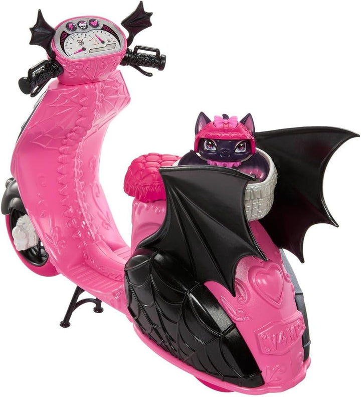 Draculaura und Sein Monster Scooter hig
