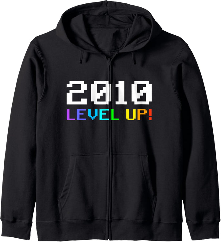 14. Geburtstag Junge Mädchen 14 Jahre 2010 Lustig Geschenk Kapuzenjacke