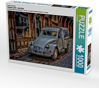 CALVENDO Puzzle Citroën 2CV - die Ente - 1000 Teile Foto-Puzzle für glückliche Stunden, 1000 Teile