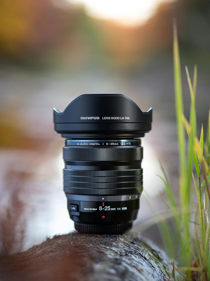 Olympus M.Zuiko Digital ED 8-25mm F4.0 PRO, Weitwinkel-Zoomobjektiv, geeignet für alle Micro-Four-Th