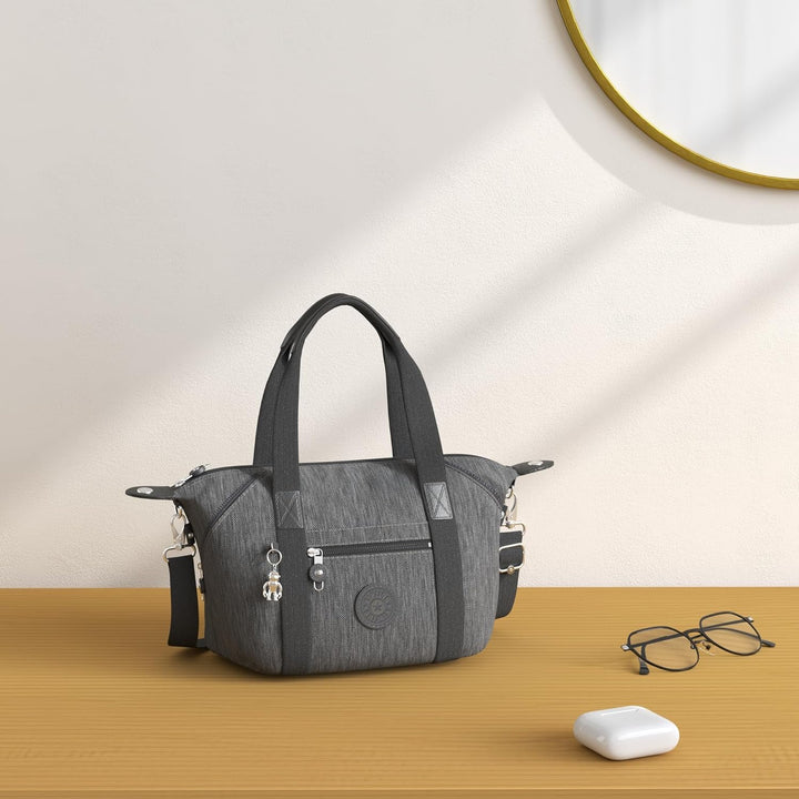 Kipling Damen Art Mini Taschen mit Tragegriff, Black Peppery, Black Peppery