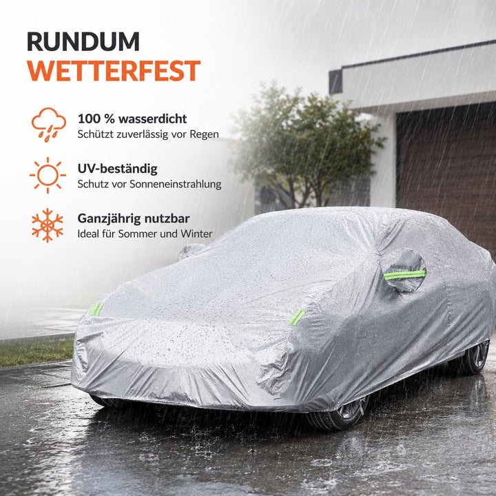 Autoschutzhülle wasserdicht & Autoabdeckung für Schutz & Abdeckung von Auto, PKW - Fahrzeug: Autopla