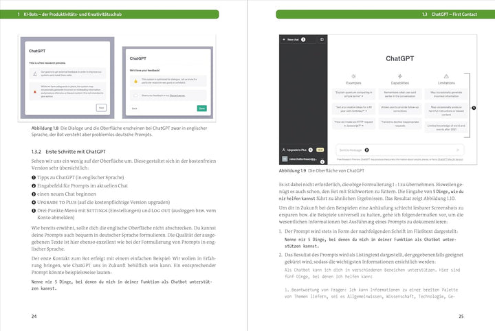 ChatGPT u. Co.: Das neue Workbook zum Thema KI – mit vielen Praxisbeispielen zum Texten und Coden, z