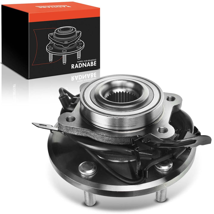Frankberg 1x Radnabe Radlagersatz Hinterachse Links Kompatibel mit Journey MPV 2.0L-3.6L 2008-2021 F