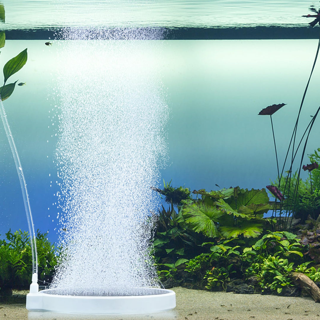 boxtech Aquarium Luftstein,Sauerstoff Stein Nano Bubble Air Stone Kit,Super-High Diffusor für gelöst