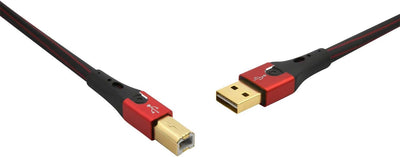 Oehlbach USB-Evolution B - hochwertiges USB-Kabel Typ 2.0 USB-A auf USB-B (für Audio-Streaming, DAC