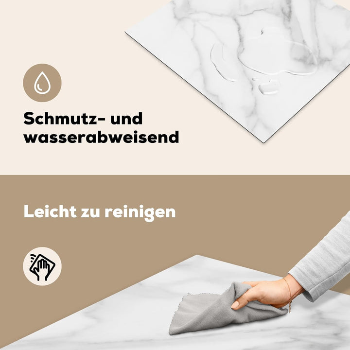 KitchenYeah© Herdabdeckplatte Einteilig Induktionsmatte Küche Abdeckung Ceranfeld Herd Abdeckplatte
