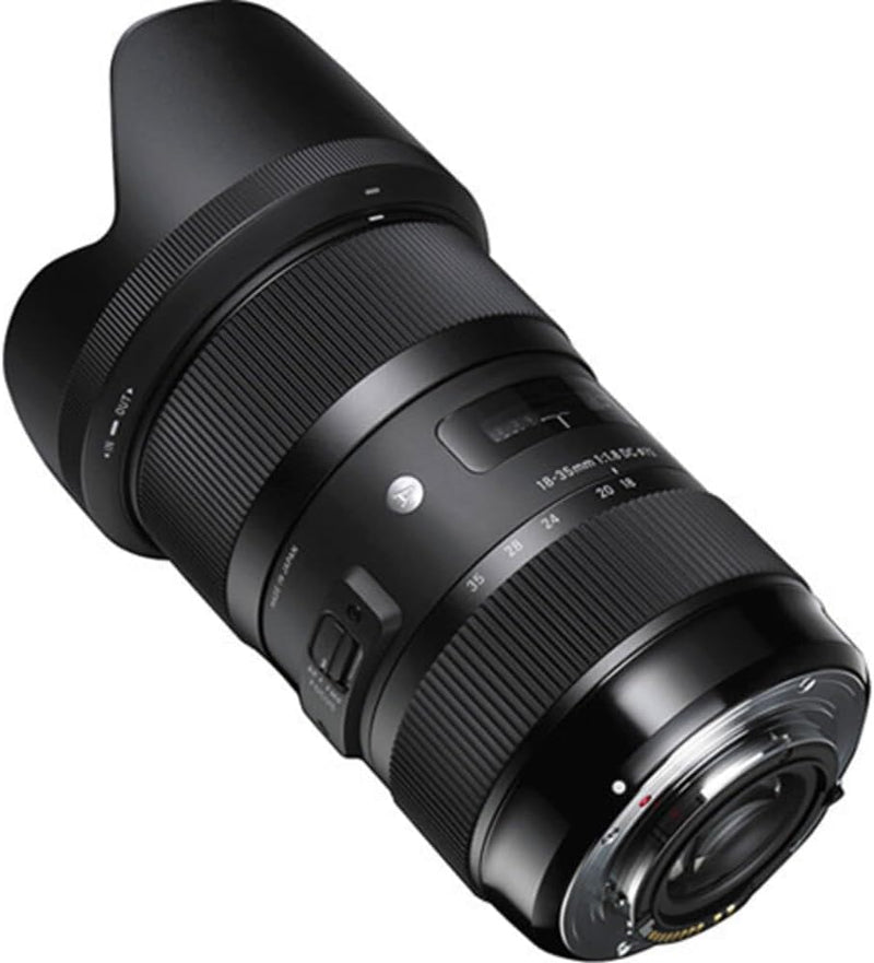 Sigma 18-35mm F1,8 DC HSM Art Objektiv für Nikon F Objektivbajonett für Nikon Single, für Nikon Sing