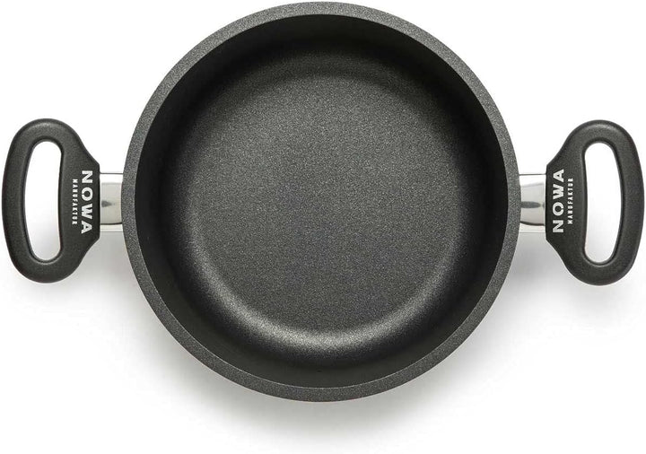 NOWA Aluguss Schmortopf, Innenhöhe von 7 cm,backofenfest bis 280 °C, Antihaft beschichtet, Induktion