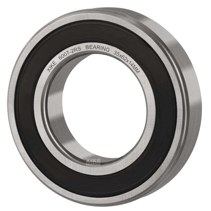 XiKe 6007-2RS kugellager 35x62x14mm (4er Pack) - 100Cr6 Lagerstahl &amp; vorgeschmiert - Doppelte Gummid