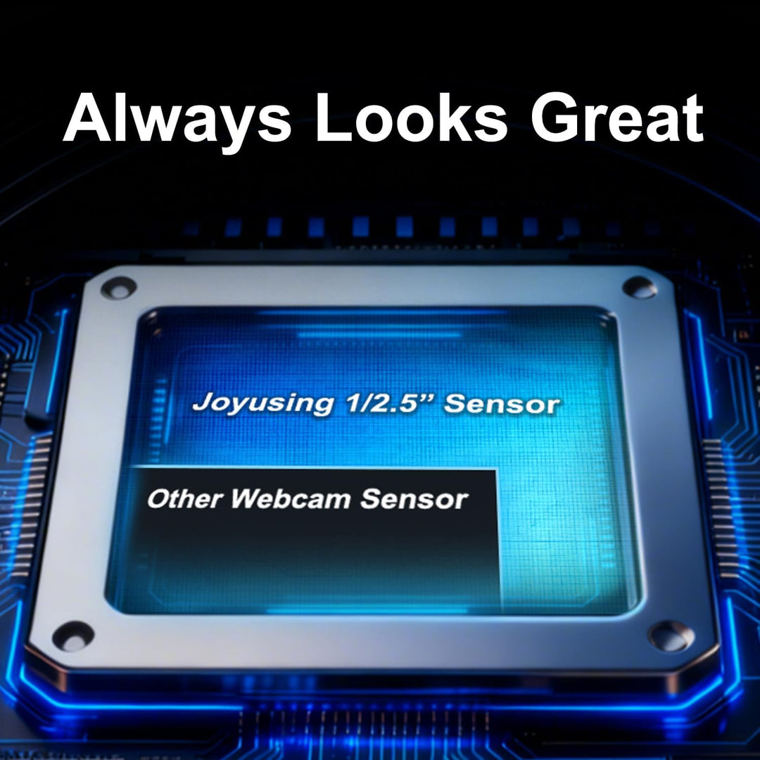 JOYUSING Flip600R 4K Streaming Webcam, Ultra 4K HD, Autofokus, PDAF, Geräuschunterdrückungsmikrofone