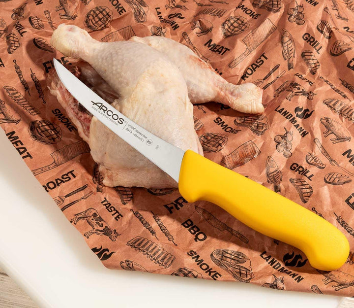 Arcos Ausbeinmesser mit Nitrum Edelstahlklinge 140 mm - Professionelles Messer zum Entbeinen von Fle