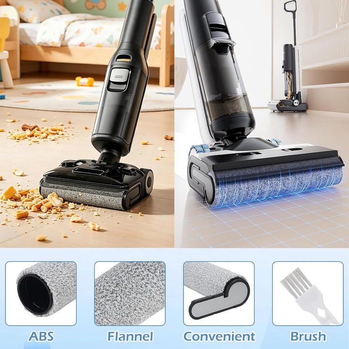 Ersatzbürstenrolle und HEPA Filter Zubehör | für F25 Nass und Trockensauger, Staubsauger Ersatzteile
