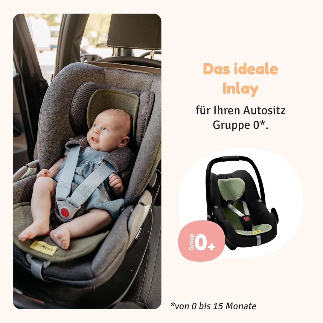 Aeromoov - Baby Sitzauflage Air Layer - Einlage Für Autositz oder Kinderwagen - Gruppe 0 - Antischwi