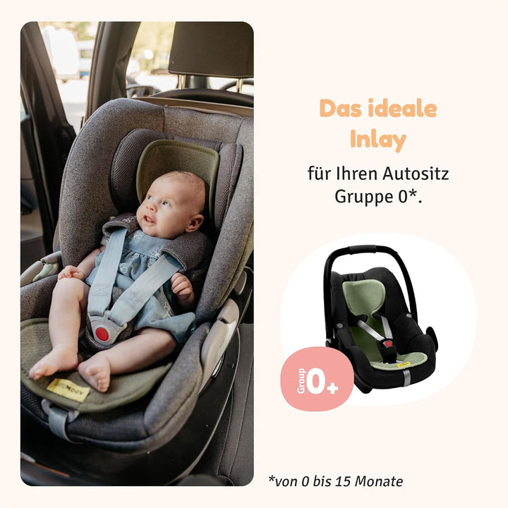 Aeromoov - Baby Sitzauflage Air Layer - Einlage Für Autositz oder Kinderwagen - Gruppe 0 - Antischwi